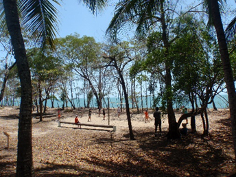 volleyball court